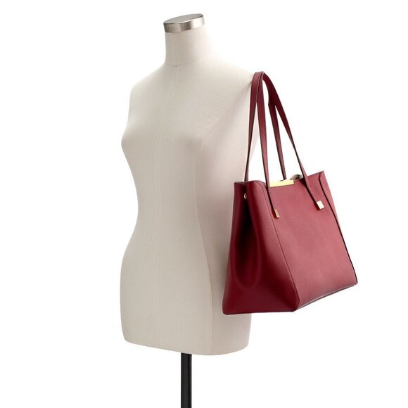 J. Crew Claremont Perforated Tote NEW - Picture 7 of 7